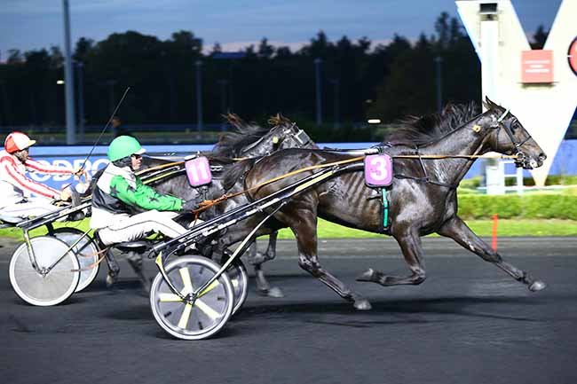Photo d'arrivée de la course pmu PRIX KOLGA à PARIS-VINCENNES le Mardi 12 octobre 2021