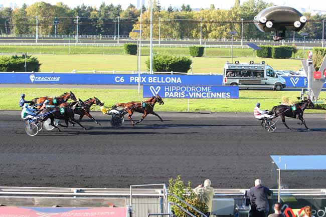 Photo d'arrivée de la course pmu PRIX BELLONA à PARIS-VINCENNES le Mardi 19 octobre 2021