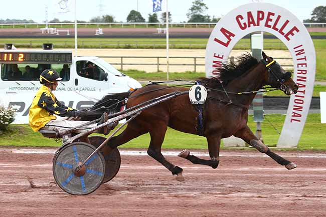 Photo d'arrivée de la course pmu PRIX DE LA FEDERATION DU NORD à LA CAPELLE le Mercredi 20 octobre 2021