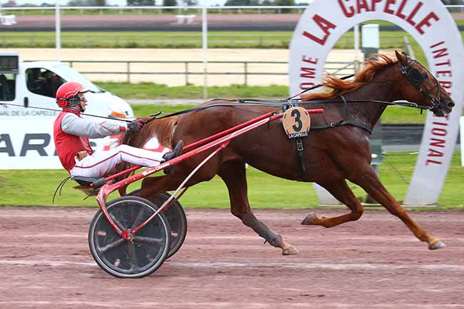 Photo d'arrivée de la course pmu PRIX FERNAND FLORIBERT DUBOIS à LA CAPELLE le Mercredi 20 octobre 2021