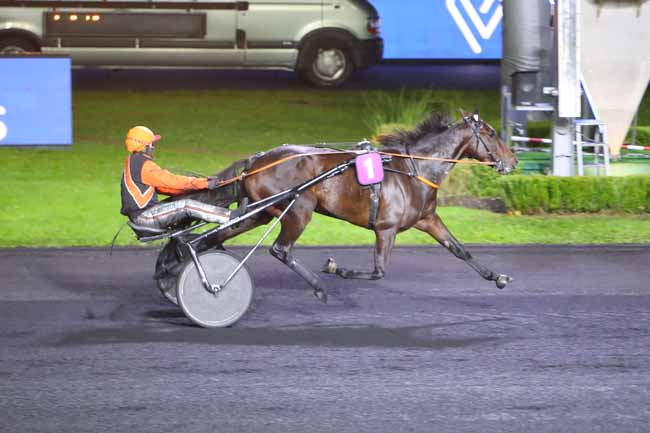 Photo d'arrivée de la course pmu PRIX AMALIA à PARIS-VINCENNES le Vendredi 29 octobre 2021