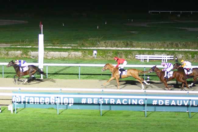 Photo d'arrivée de la course pmu PRIX DES RIOULTS à DEAUVILLE le Vendredi 5 novembre 2021