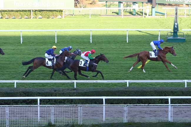 Photo d'arrivée de la course pmu PRIX DENISY à SAINT CLOUD le Mercredi 10 novembre 2021