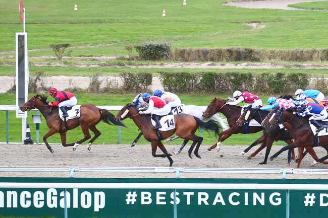 Photo d'arrivée de la course pmu PRIX DE GENNEVILLE à DEAUVILLE le Mardi 30 novembre 2021