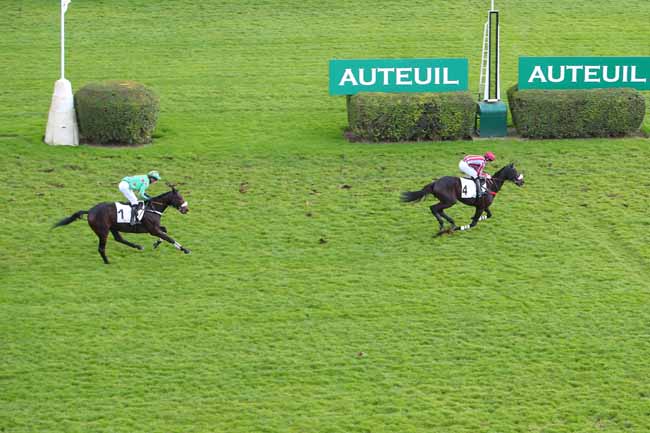 Photo d'arrivée de la course pmu PRIX PETIT BOB à AUTEUIL le Jeudi 2 décembre 2021