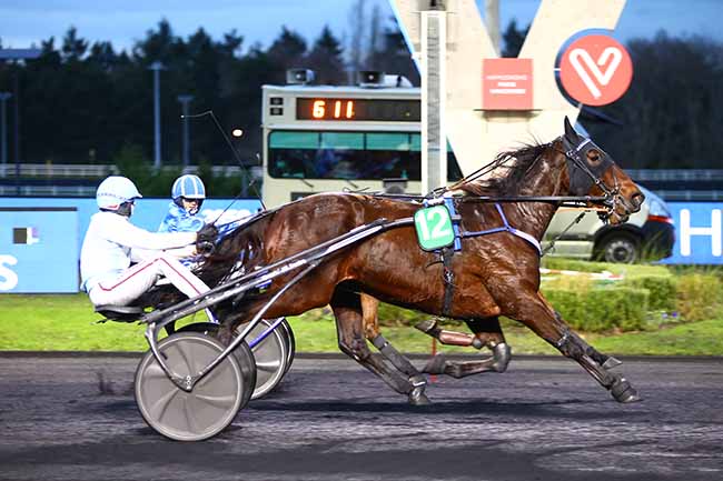 Photo d'arrivée de la course pmu PRIX DE DECIZE à PARIS-VINCENNES le Mercredi 8 décembre 2021