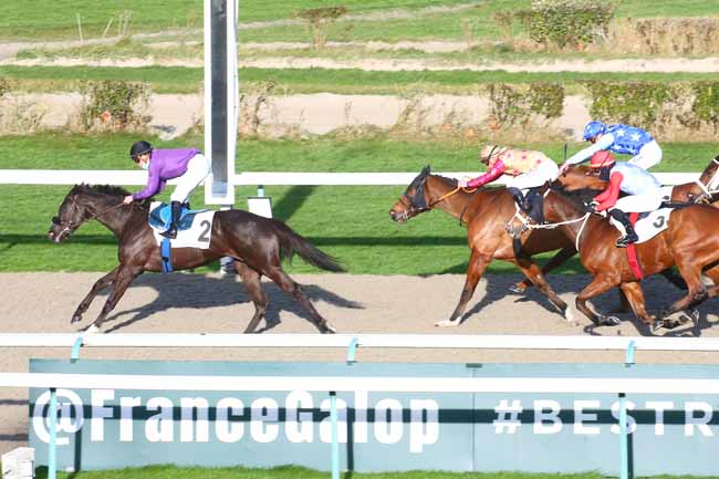 Photo d'arrivée de la course pmu PRIX DU ZOO D'AMIENS à DEAUVILLE le Vendredi 10 décembre 2021
