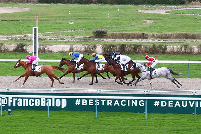 Photo d'arrivée de la course pmu PRIX DE PORT MULBERRY à DEAUVILLE le Vendredi 7 janvier 2022