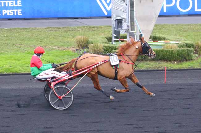 Photo d'arrivée de la course pmu PRIX DE CHAMBORD à PARIS-VINCENNES le Dimanche 23 janvier 2022