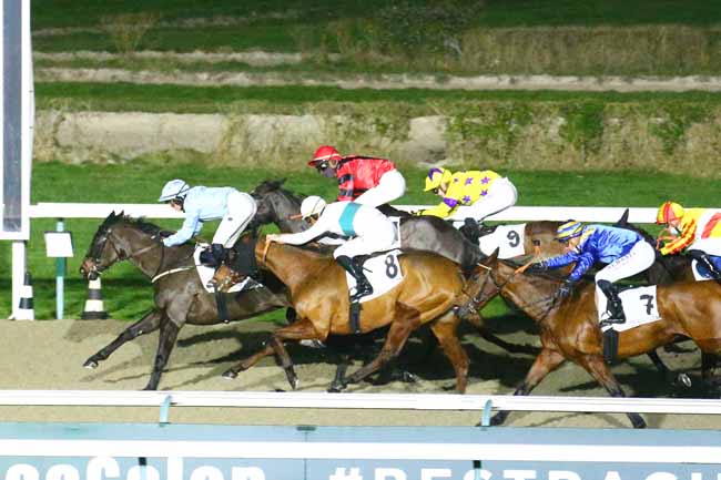 Photo d'arrivée de la course pmu PRIX DU FORT DE TOURNEVILLE à DEAUVILLE le Mercredi 26 janvier 2022