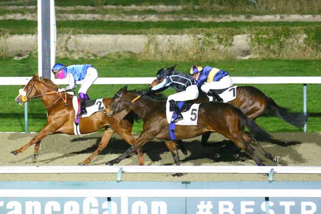 Photo d'arrivée de la course pmu PRIX DE GOUFFERN à DEAUVILLE le Mercredi 26 janvier 2022