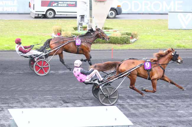 Photo d'arrivée de la course pmu PRIX OVIDE MOULINET à PARIS-VINCENNES le Dimanche 13 février 2022