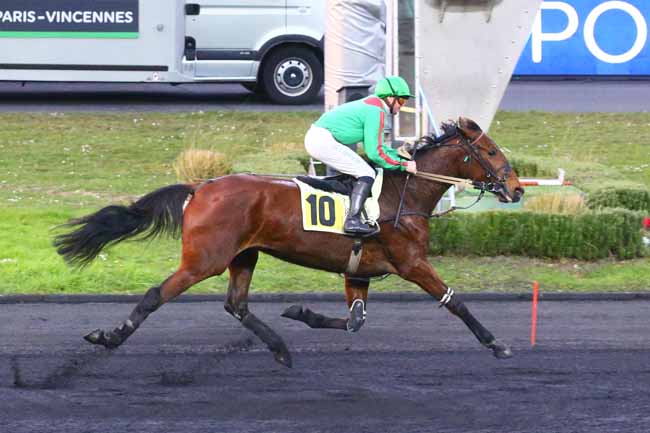 Photo d'arrivée de la course pmu PRIX PAUL BASTARD à PARIS-VINCENNES le Jeudi 17 février 2022