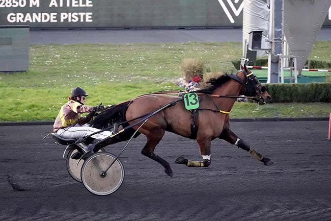 Photo d'arrivée de la course pmu PRIX JEAN TYSSANDIER à PARIS-VINCENNES le Dimanche 27 février 2022