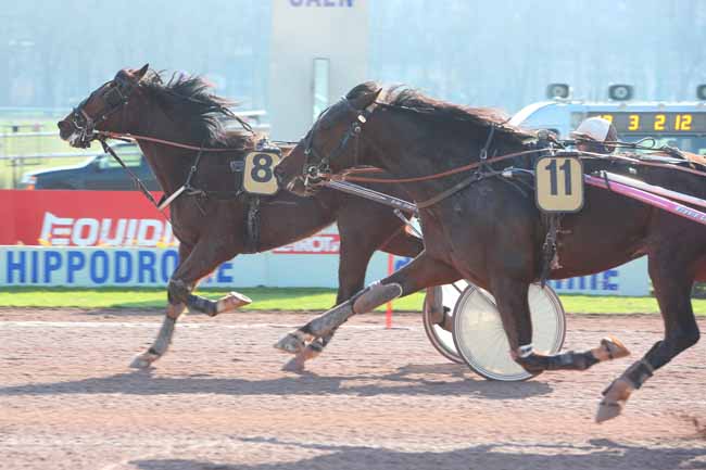 Photo d'arrivée de la course pmu PRIX DE CUSSY à CAEN le Lundi 7 mars 2022