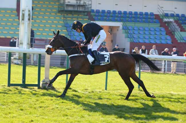 Photo d'arrivée de la course pmu PRIX JOHN CUNNINGTON à COMPIEGNE le Mardi 8 mars 2022