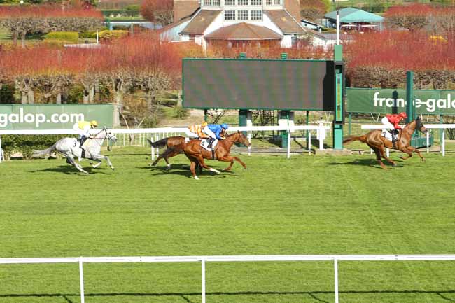 Photo d'arrivée de la course pmu PRIX ALTIPAN à SAINT CLOUD le Jeudi 10 mars 2022