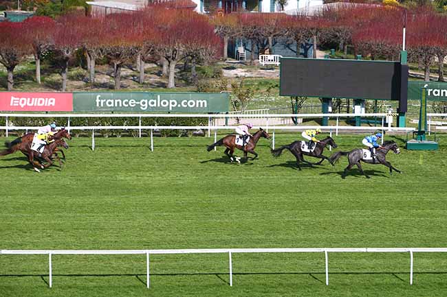 Photo d'arrivée de la course pmu PRIX DE LA MARCHE à SAINT CLOUD le Jeudi 24 mars 2022