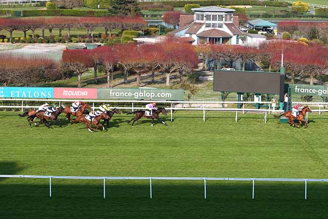 Photo d'arrivée de la course pmu PRIX DE LA PORTE DE MADRID à SAINT CLOUD le Jeudi 24 mars 2022