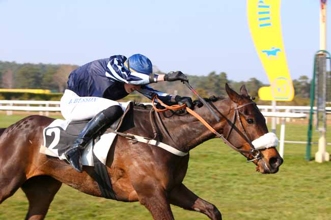 Photo d'arrivée de la course pmu PRIX DE PROVINS à FONTAINEBLEAU le Vendredi 25 mars 2022