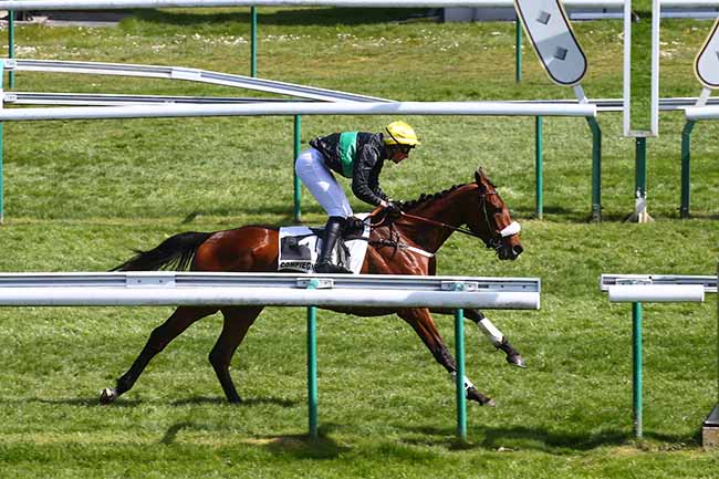 Photo d'arrivée de la course pmu PRIX DES CADETTES à COMPIEGNE le Lundi 11 avril 2022