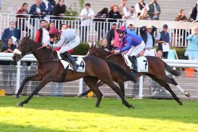 Photo d'arrivée de la course pmu PRIX DE LA VANOISE à AUTEUIL le Samedi 7 mai 2022