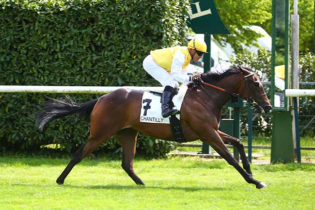 Photo d'arrivée de la course pmu PRIX DE LA MERE MARIE à CHANTILLY le Mardi 10 mai 2022