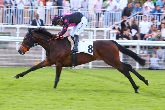 Photo d'arrivée de la course pmu PRIX TRINIDAD à AUTEUIL le Samedi 28 mai 2022