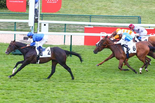 Photo d'arrivée de la course pmu PRIX DU PALAIS-ROYAL à LONGCHAMP le Dimanche 29 mai 2022