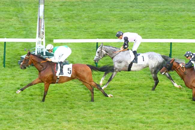 Photo d'arrivée de la course pmu PRIX MERCEDES-BENZ PARIS (PRIX DE L'AXE MAJEUR) à LONGCHAMP le Jeudi 7 juillet 2022