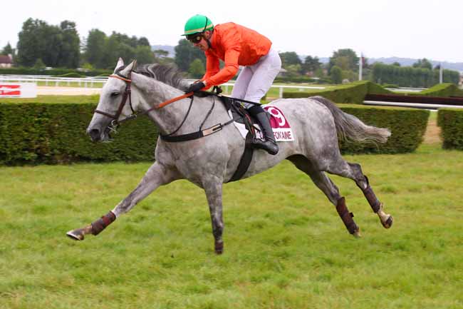 Photo d'arrivée de la course pmu PRIX GENYBET (PRIX DU VIEUX POIRIER) à CLAIREFONTAINE le Jeudi 21 juillet 2022