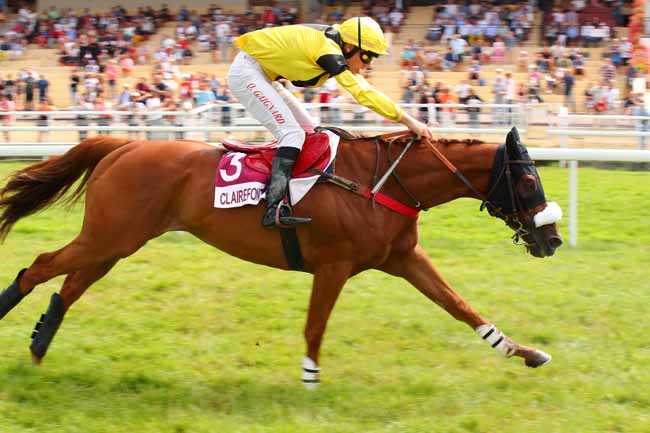 Photo d'arrivée de la course pmu PRIX WEEK END (PRIX JACQUES PEILLON) à CLAIREFONTAINE le Jeudi 21 juillet 2022