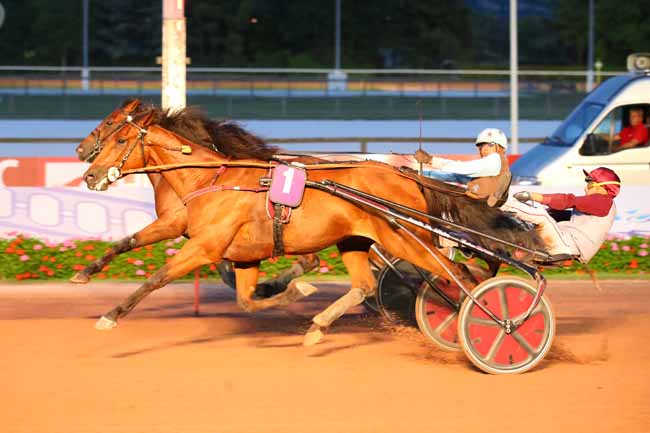 Photo d'arrivée de la course pmu PRIX DES ERINES à CABOURG le Vendredi 29 juillet 2022