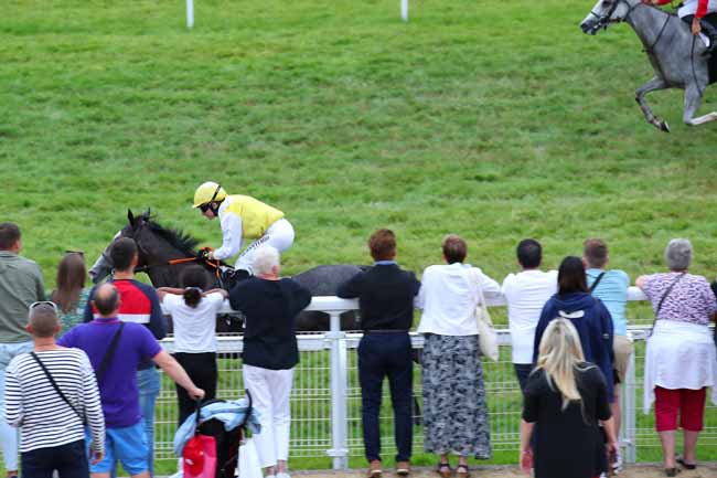 Photo d'arrivée de la course pmu PRIX POCITO (PRIX DE FIERVILLE-LES-PARCS) à CLAIREFONTAINE le Dimanche 31 juillet 2022