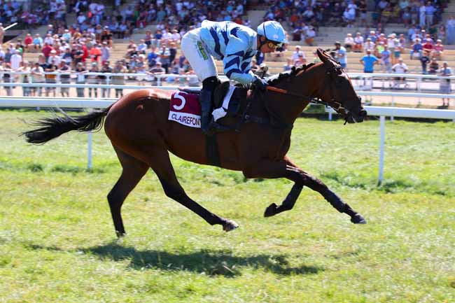 Photo d'arrivée de la course pmu PRIX LES TUYAUX LE VEINARD (PRIX DES ACONITES) à CLAIREFONTAINE le Lundi 8 août 2022