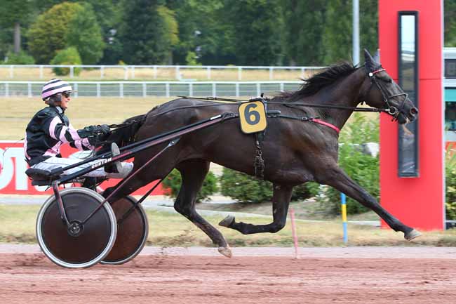 Photo d'arrivée de la course pmu PRIX DE MERICOURT à ENGHIEN le Dimanche 14 août 2022