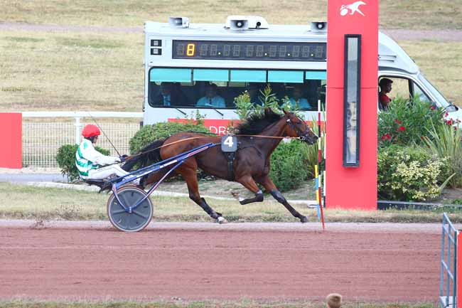 Photo d'arrivée de la course pmu PRIX DE JOUY-EN-JOSAS à ENGHIEN le Mardi 16 août 2022