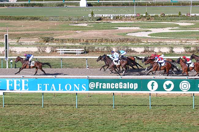 Photo d'arrivée de la course pmu PRIX DU MESNIL-EUDES à DEAUVILLE le Samedi 20 août 2022