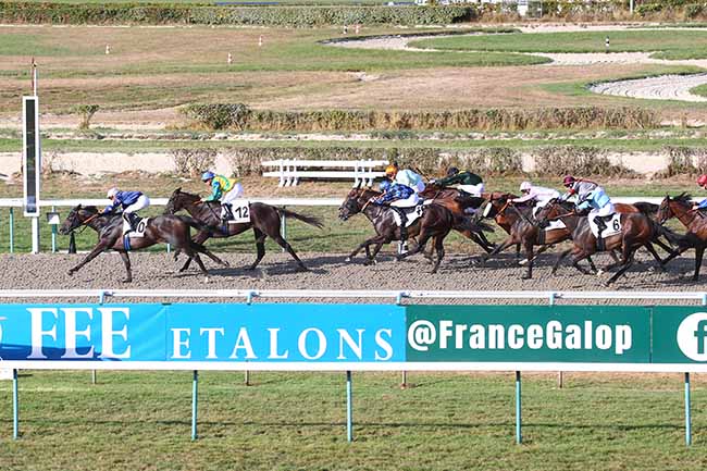 Photo d'arrivée de la course pmu PRIX DU MESNIL-OGER à DEAUVILLE le Samedi 20 août 2022