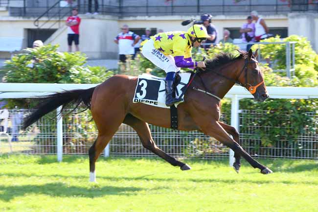 Photo d'arrivée de la course pmu PRIX DU POLLET à DIEPPE le Mardi 30 août 2022