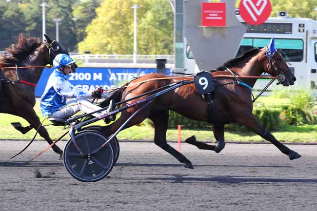 Photo d'arrivée de la course pmu PRIX DE L'ALLIER à PARIS-VINCENNES le Mardi 6 septembre 2022