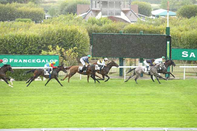 Photo d'arrivée de la course pmu PRIX TURENNE à SAINT CLOUD le Vendredi 9 septembre 2022