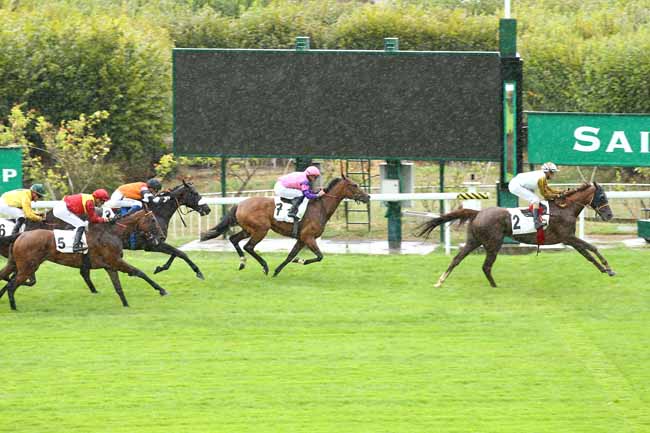 Photo d'arrivée de la course pmu PRIX A TEMPO à SAINT CLOUD le Vendredi 9 septembre 2022