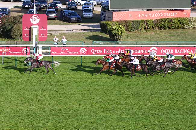 Photo d'arrivée de la course pmu QATAR PRIX DES PASSAGES FEYDEAU à LONGCHAMP le Dimanche 11 septembre 2022
