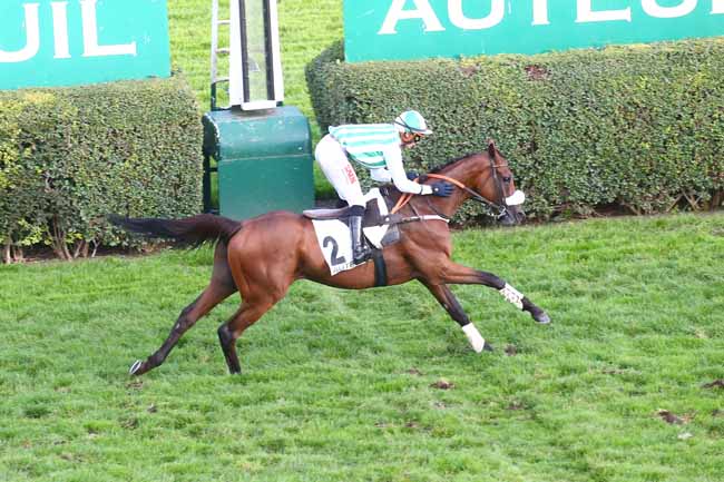 Photo d'arrivée de la course pmu PRIX DE BAGATELLE à AUTEUIL le Mardi 4 octobre 2022
