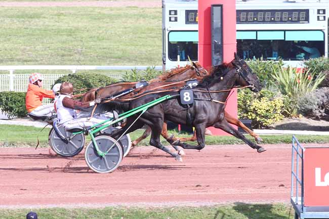 Photo d'arrivée de la course pmu PRIX DE LA TOUR MONTPARNASSE à ENGHIEN le Mercredi 12 octobre 2022
