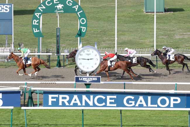 Photo d'arrivée de la course pmu PRIX DE MORTEFONTAINE à CHANTILLY le Mercredi 12 octobre 2022
