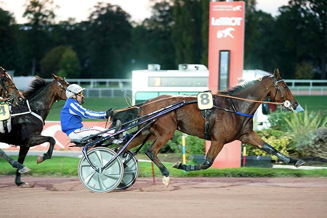 Photo d'arrivée de la course pmu PRIX DU FAUBOURG SAINT-HONORE à ENGHIEN le Jeudi 20 octobre 2022