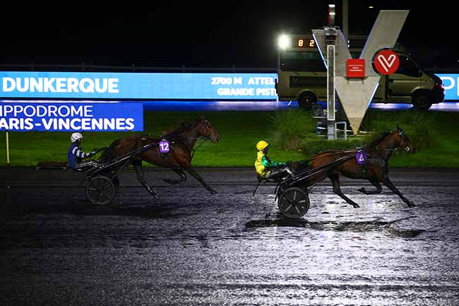 Photo d'arrivée de la course pmu PRIX DE DUNKERQUE à PARIS-VINCENNES le Lundi 21 novembre 2022
