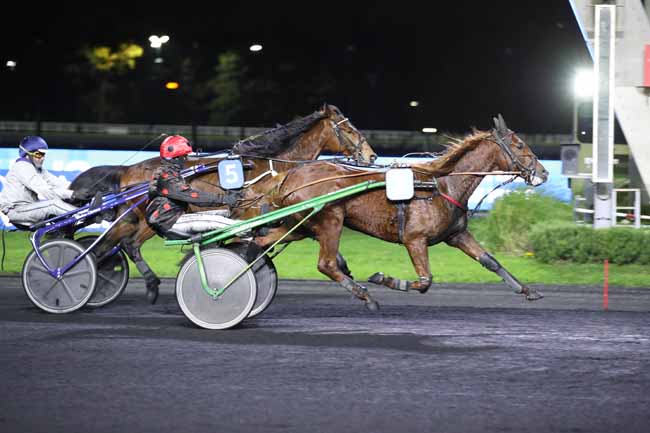 Photo d'arrivée de la course pmu PRIX KLIO à PARIS-VINCENNES le Mardi 22 novembre 2022